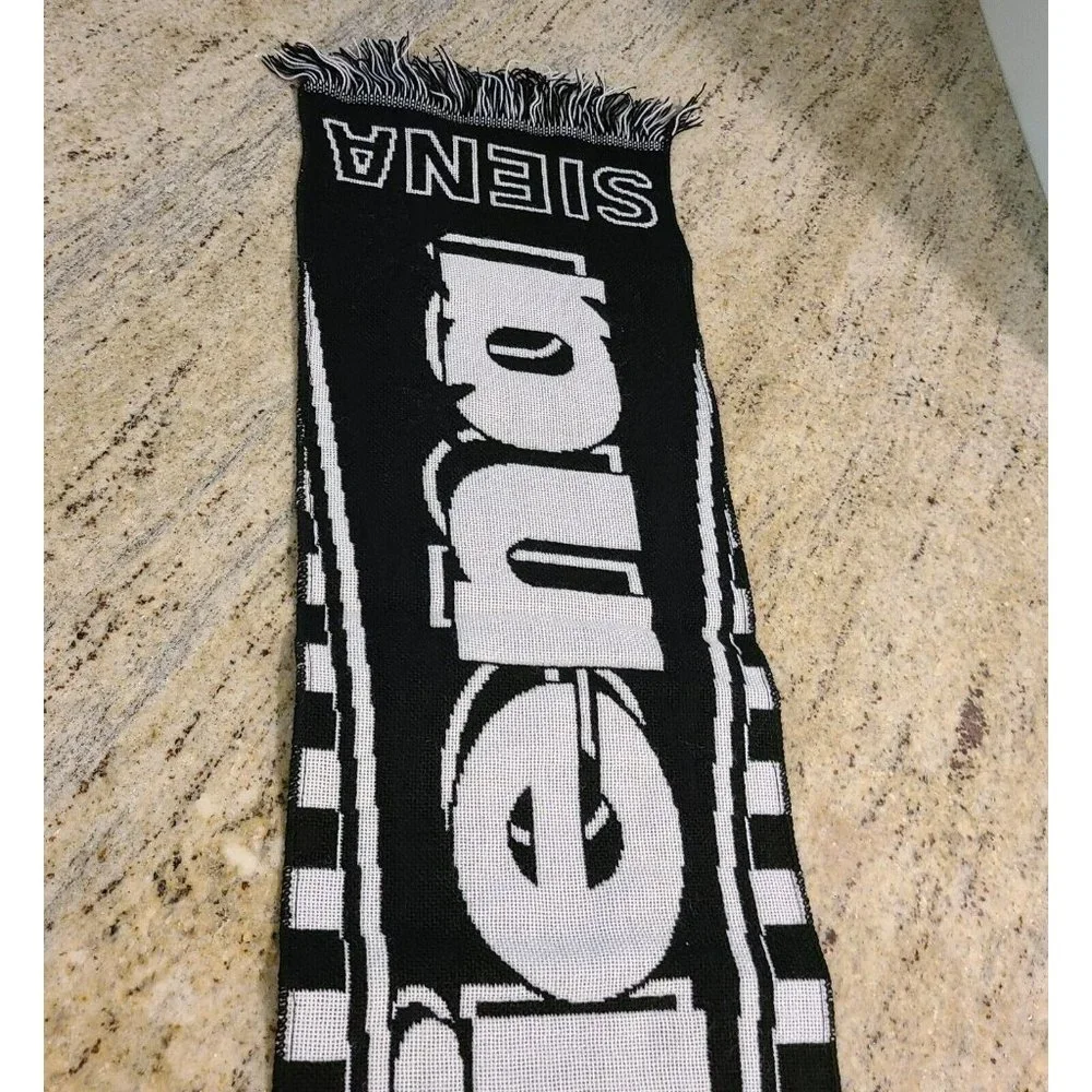 Forza Sienna Vintage Football Team Soccer Scarf 80s? 90s? 54